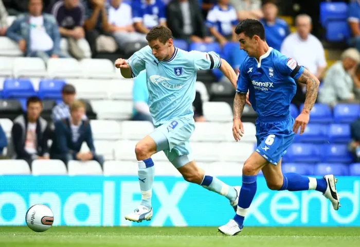 Framed Print : Intense Moment: A Face-Off Between Lukas Jutkiewicz and Liam Ridgewell in the Football League Championship Framed Print : Intense Moment: A Face-Off Between Lukas Jutkiewicz and Liam Ridgewell in the Football League Championship