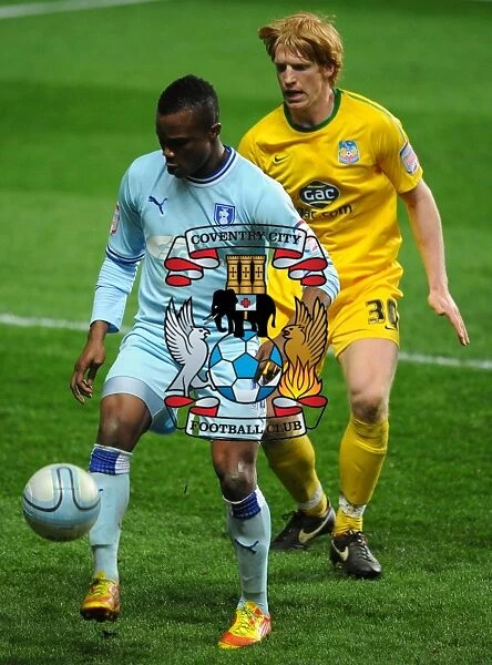 Intense Rivalry: Alex Nimely vs. Paul McShane in Coventry City vs. Crystal Palace Npower Championship Clash