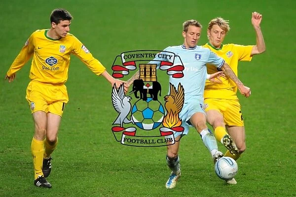 Intense Rivalry: Baker vs Garvan & Moxey in Coventry City vs Crystal Palace Npower Championship Clash (06-03-2012, Ricoh Arena)
