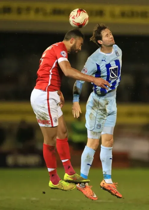 Framed Print : Intense Rivalry: Barnsley vs. Coventry City - A Football Battle in Sky Bet League One