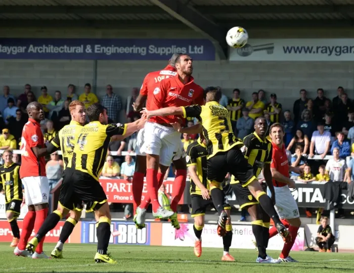Framed Print : Intense Rivalry: Cansdell-Sherriff vs Tudgay - Sky Bet League One Clash between Burton Albion and Coventry City Framed Print : Intense Rivalry: Cansdell-Sherriff vs Tudgay - Sky Bet League One Clash between Burton Albion and Coventry City