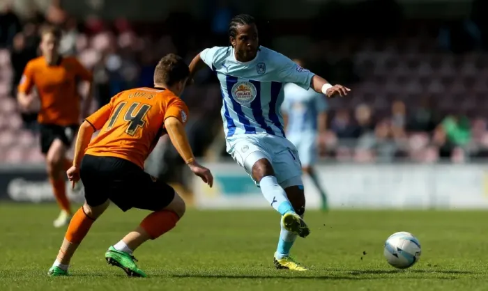 Framed Print : Intense Rivalry: Coventry City vs. Wolverhampton Wanderers in Sky Bet League One at Sixfields Stadium Framed Print : Intense Rivalry: Coventry City vs. Wolverhampton Wanderers in Sky Bet League One at Sixfields Stadium