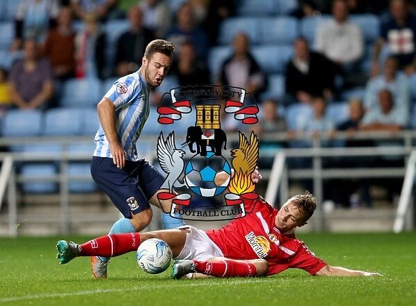 Intense Rivalry: Coventry City vs Crewe Alexandra - A Battle for Possession in Sky Bet League One