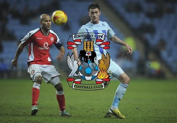 Intense Rivalry: Gary Madine vs. Adam Chambers in Coventry City's Sky Bet League One Clash
