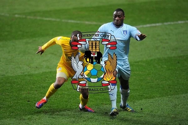 Intense Rivalry: Jermaine Easter vs. Nathan Cameron in Coventry City vs. Crystal Palace Npower Championship Clash (06-03-2012)
