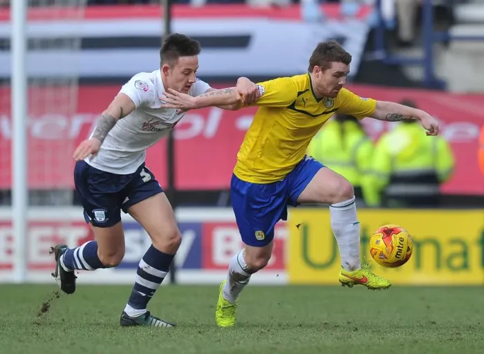 Framed Print : Intense Rivalry: John Fleck vs. Josh Brownhill in Coventry City's Sky Bet League One Clash at Deepdale Framed Print : Intense Rivalry: John Fleck vs. Josh Brownhill in Coventry City's Sky Bet League One Clash at Deepdale