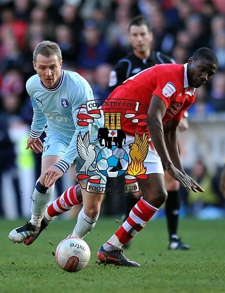 Intense Rivalry: McSheffrey vs Moussi - Coventry City vs Nottingham Forest's Battle for Supremacy (Npower Championship, 18-02-2012, City Ground)