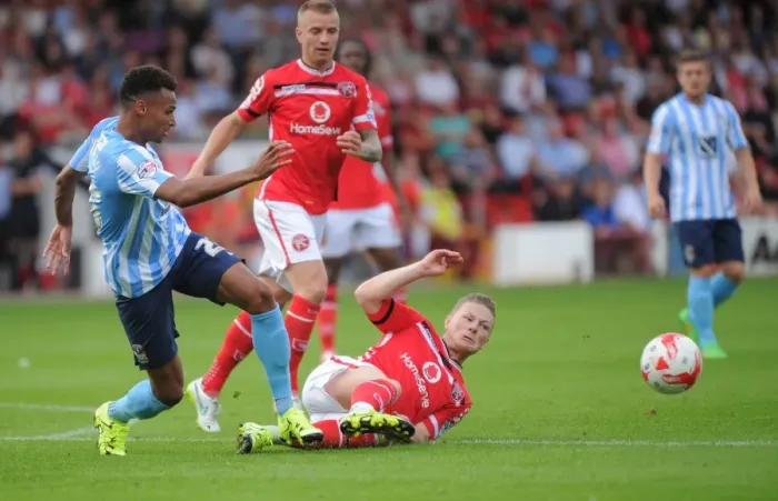 Framed Print : Intense Rivalry: Sam Mantom vs. Jacob Murphy in Walsall vs. Coventry City League One Clash Framed Print : Intense Rivalry: Sam Mantom vs. Jacob Murphy in Walsall vs. Coventry City League One Clash