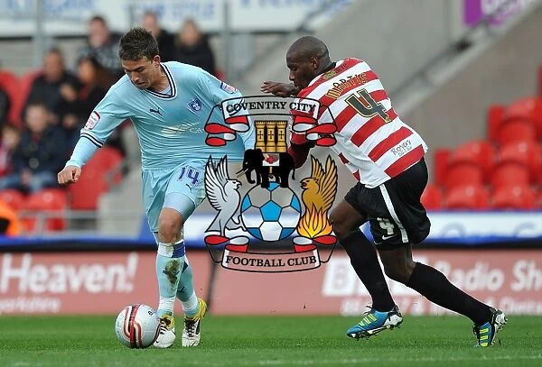 Intense Rivalry: Shelton Martis vs. Cody McDonald's Battle for Supremacy in Coventry City's Championship Clash at Doncaster Rovers