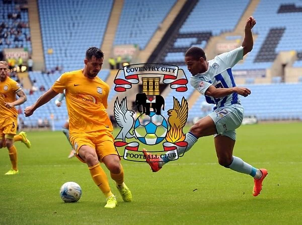 Intense Rivalry: Simeon Jackson vs Bailey Wright's Battle for Supremacy in Coventry City vs Preston North End (Sky Bet League One)