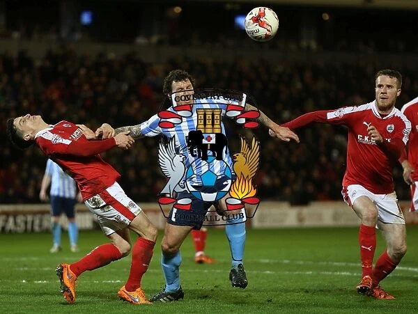 Intense Rivalry: Williams vs Henderson in Barnsley vs Coventry City Football Showdown, Sky Bet League One