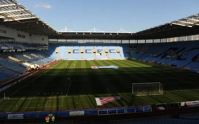 Framed Print : Interior View of Coventry City Football Club's Ricoh Arena During Npower Championship Match Against Burnley (2011) Framed Print : Interior View of Coventry City Football Club's Ricoh Arena During Npower Championship Match Against Burnley (2011)