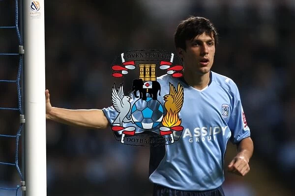 Jack Cork in Action: Coventry City vs Newcastle United - Championship Clash (09-12-2009)