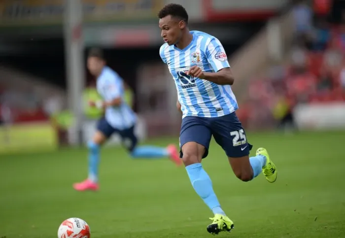 Framed Print : Jacob Murphy in Action: Coventry City vs. Walsall - Sky Bet League One at Banks Stadium Framed Print : Jacob Murphy in Action: Coventry City vs. Walsall - Sky Bet League One at Banks Stadium