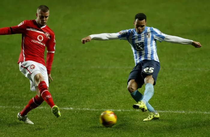 Framed Print : Jacob Murphy in Action: Coventry City vs. Walsall, Sky Bet League One, Ricoh Arena Framed Print : Jacob Murphy in Action: Coventry City vs. Walsall, Sky Bet League One, Ricoh Arena