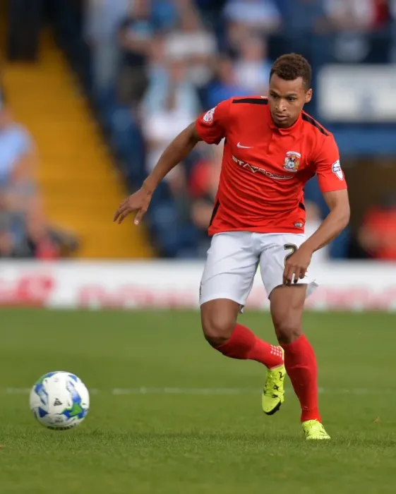 Framed Print : Jacob Murphy in Action: Coventry City vs Bury - Sky Bet League One at Gigg Lane Framed Print : Jacob Murphy in Action: Coventry City vs Bury - Sky Bet League One at Gigg Lane