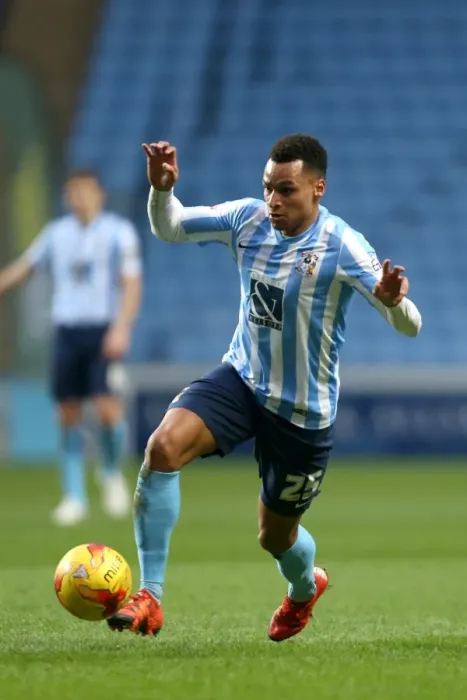 Framed Print : Jacob Murphy in Action: Coventry City vs Port Vale, Sky Bet League One, Ricoh Arena Framed Print : Jacob Murphy in Action: Coventry City vs Port Vale, Sky Bet League One, Ricoh Arena