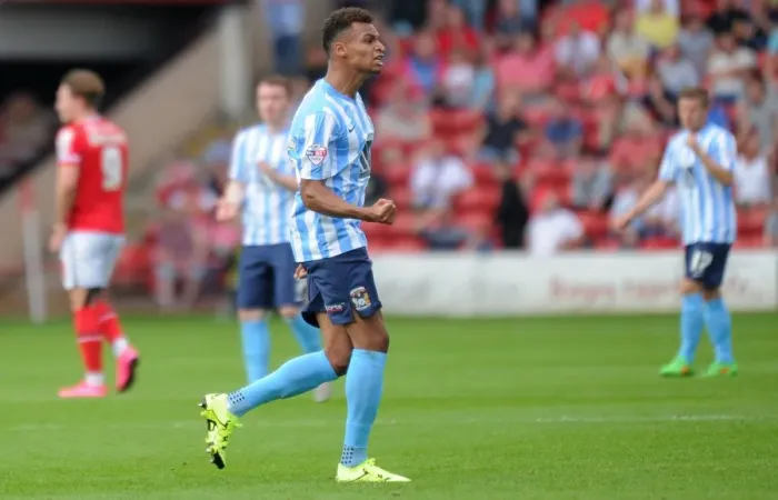 Framed Print : Jacob Murphy Stunner: Coventry City Ahead against Walsall in Sky Bet League One Framed Print : Jacob Murphy Stunner: Coventry City Ahead against Walsall in Sky Bet League One