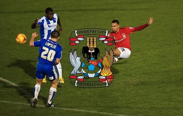 Jacob Murphy's Determined Shot: Coventry City's Fight in Sky Bet League One Clash vs Colchester United