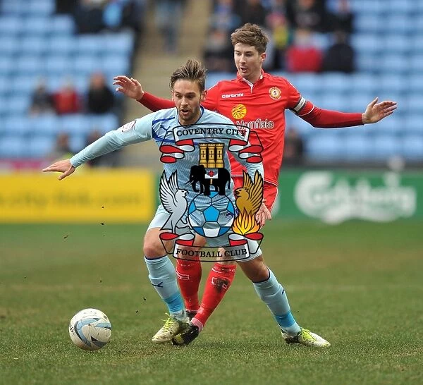 James Bailey vs Luke Murphy: Coventry City vs Crewe Alexandra Clash in Npower Football League One at Ricoh Arena