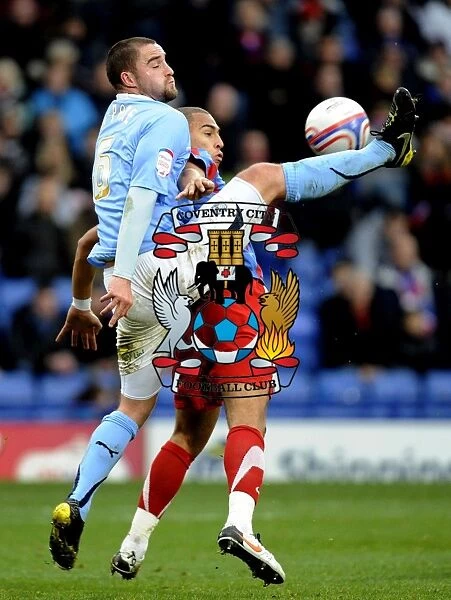 James Vaughan vs. James McPake: A Battle in the Npower Championship - Coventry City vs. Crystal Palace at Selhurst Park