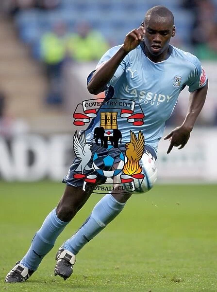 Jermaine Grandison in Action: Coventry City vs Reading, Championship 2009, Ricoh Arena