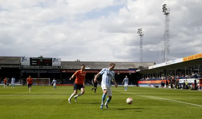 Framed Print : Jim O'Brien in Action: Coventry City vs Luton Town Pre-Season Friendly at Kenilworth Road Stadium Framed Print : Jim O'Brien in Action: Coventry City vs Luton Town Pre-Season Friendly at Kenilworth Road Stadium