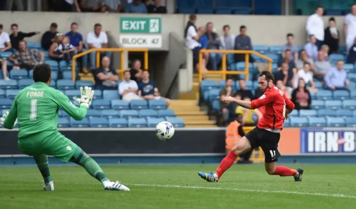 Framed Print : Jim O'Brien's Stunner: Coventry City's Fourth Goal vs Millwall (Sky Bet League One) Framed Print : Jim O'Brien's Stunner: Coventry City's Fourth Goal vs Millwall (Sky Bet League One)
