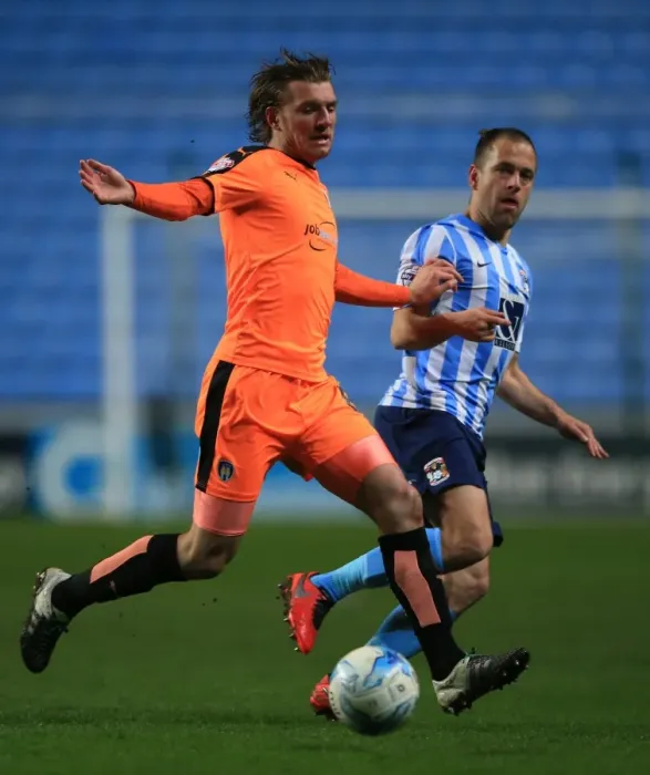 Framed Print : Joe Cole vs Alex Gilbey: A Battle at Ricoh Arena - Coventry City vs Colchester United (Sky Bet League One, 2015-16) Framed Print : Joe Cole vs Alex Gilbey: A Battle at Ricoh Arena - Coventry City vs Colchester United (Sky Bet League One, 2015-16)