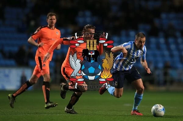 Joe Cole vs Alex Gilbey: A Football Rivalry Unfolds at Ricoh Arena - Coventry City vs Colchester United (Sky Bet League One, 2015-16)