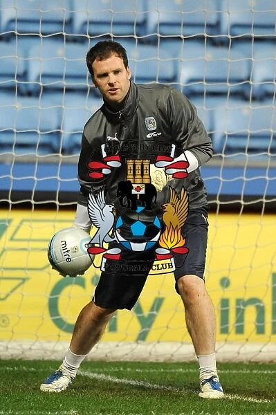 Joe Murphy in Action: Coventry City vs Leeds United, Npower Championship (14-02-2012) - Ricoh Arena