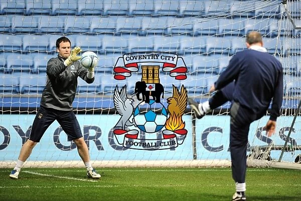 Joe Murphy's Focused Pre-Match Routine: Coventry City vs. Leeds United, Npower Championship (14-02-2012, Ricoh Arena)