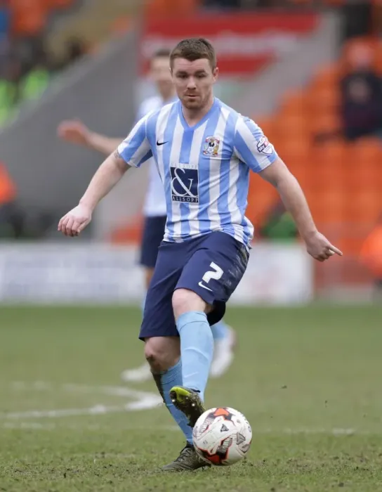 Framed Print : John Fleck in Action: Coventry City vs Blackpool (Sky Bet League One) Framed Print : John Fleck in Action: Coventry City vs Blackpool (Sky Bet League One)