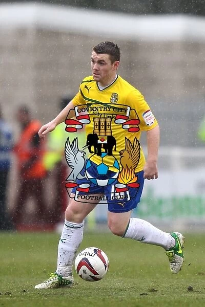 John Fleck in Action: Coventry City vs Crawley Town, Npower League One, Broadfield Stadium (13-04-2013)
