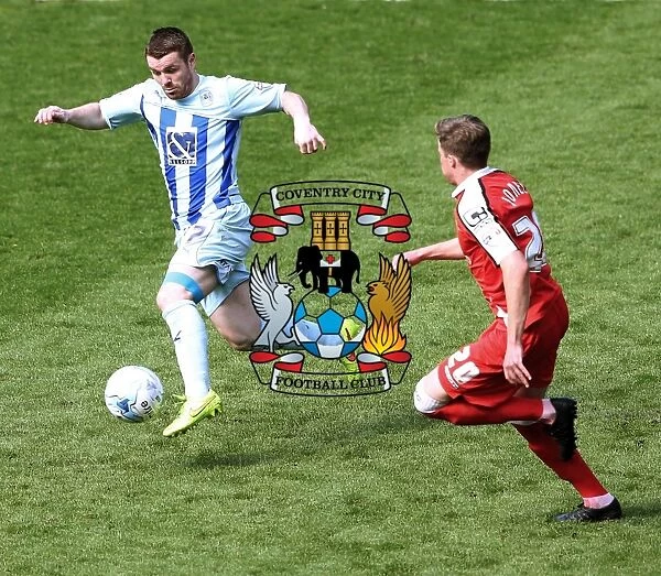 John Fleck in Action: Coventry City vs Crewe Alexandra, Sky Bet League One, Ricoh Arena