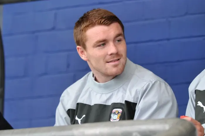 Framed Print : John Fleck in Action: Coventry City vs Oldham Athletic, Football League One, Boundary Park (September 29, 2012) Framed Print : John Fleck in Action: Coventry City vs Oldham Athletic, Football League One, Boundary Park (September 29, 2012)