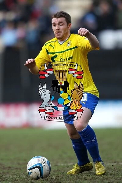 John Fleck in Action: Coventry City vs Preston North End, Npower League One (2013)