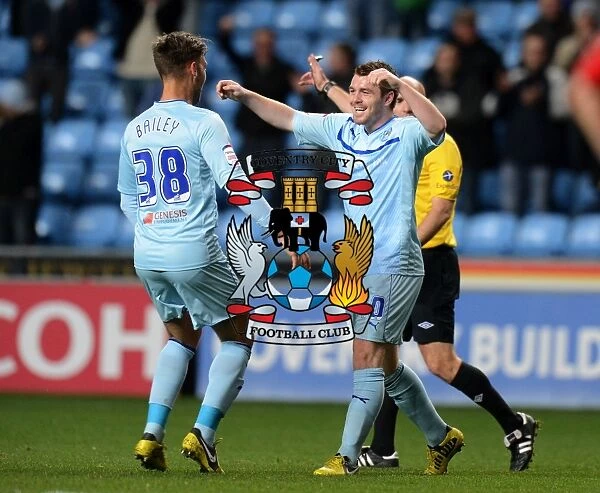 John Fleck Scores First Goal for Coventry City Against Crawley Town at Ricoh Arena