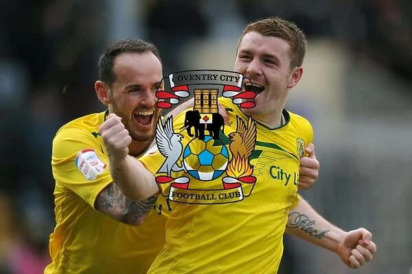 John Fleck's Euphoric Goal: Coventry City's Thrilling Victory Celebration (Npower League One, April 27, 2013)