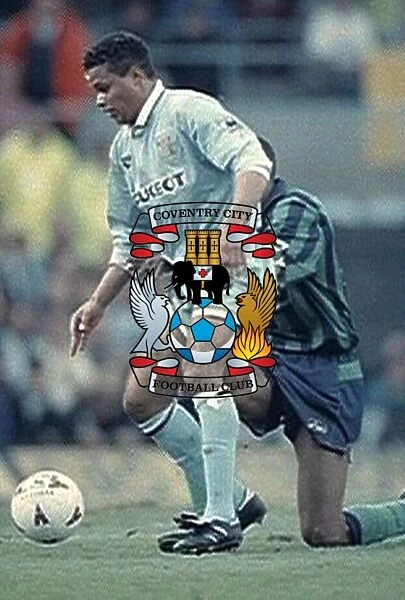 John Salako in Action: Coventry City vs Leeds United (1990s)