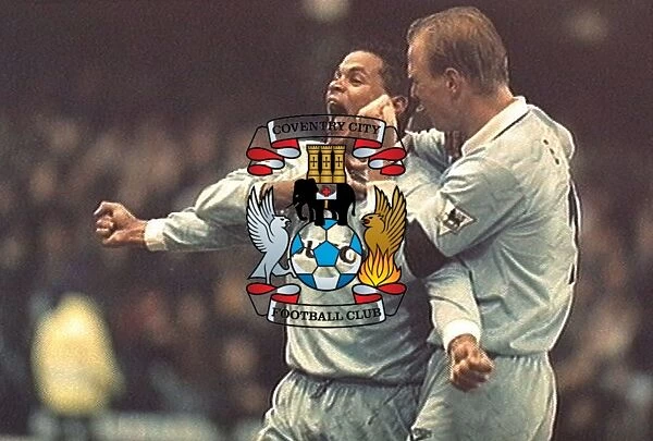 John Salako's Epic Goal Celebration with David Busst: Coventry City vs. Blackburn Rovers (Premier League)