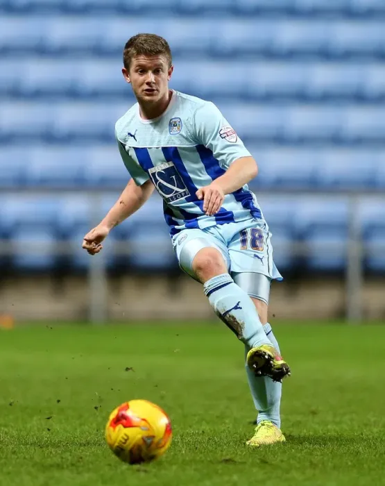 Framed Print : Johnstones Paint Trophy: Coventry City vs Plymouth Argyle - Aaron Phillips in Action (Quarterfinals) at Ricoh Arena Framed Print : Johnstones Paint Trophy: Coventry City vs Plymouth Argyle - Aaron Phillips in Action (Quarterfinals) at Ricoh Arena