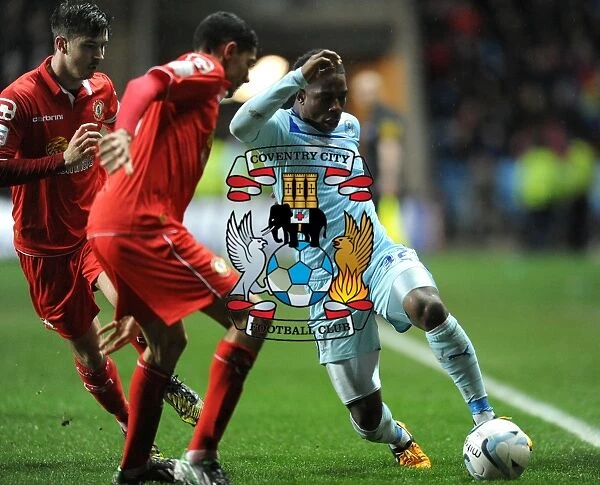 Johnstones Paint Trophy Final Showdown: Coventry City vs Crewe Alexandra at Ricoh Arena - Franck Moussa's Thrilling Performance