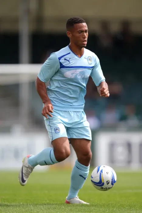 Framed Print : Jordan Clarke in Action: Coventry City vs. Bristol Rovers - Pre-Season Friendly Framed Print : Jordan Clarke in Action: Coventry City vs. Bristol Rovers - Pre-Season Friendly