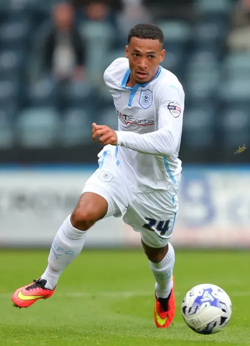 Framed Print : Jordan Clarke in Action: Coventry City vs Rochdale, Sky Bet League One Framed Print : Jordan Clarke in Action: Coventry City vs Rochdale, Sky Bet League One