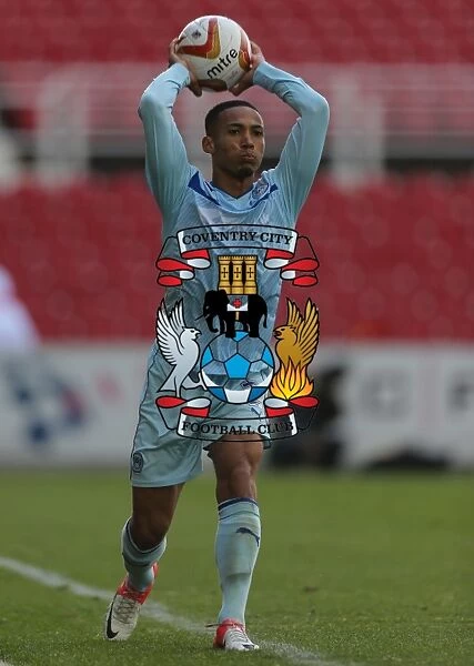 Jordan Clarke in Action: Coventry City vs Swindon Town, Npower League One, County Ground