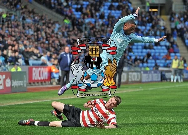 Jordan Clarke Foul by James Husband: Coventry City vs Doncaster Rovers (April 2012)