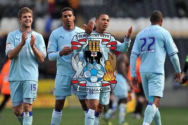 Jordan Clarke's Euphoric Moment: Coventry City's Championship Victory over Hull City (31-03-2012)