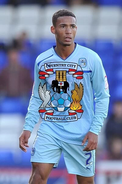 Jordon Clarke in Action: Coventry City vs Oldham Athletic, Npower League One - Boundary Park