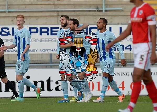 Josh McQuoid's First Goal for Coventry City: Sky Bet League One Clash Against Barnsley at Sixfields Stadium